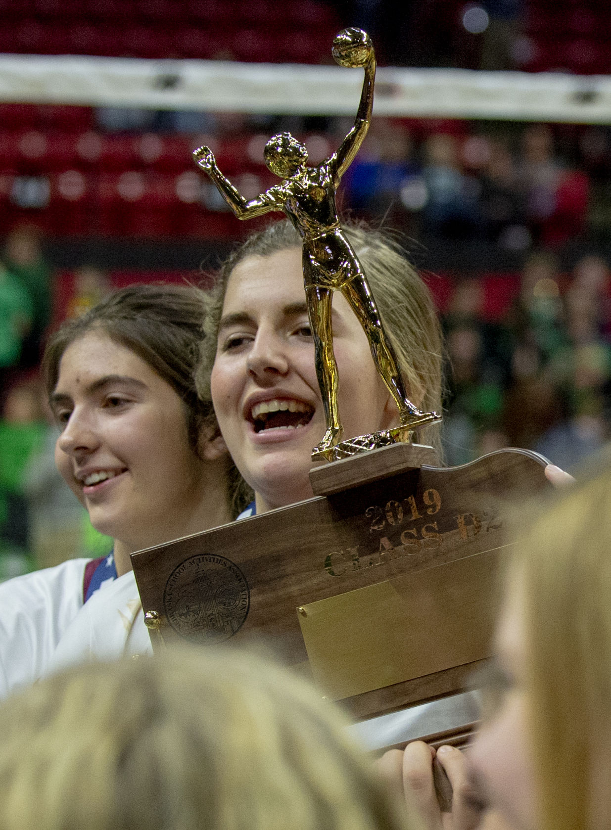 D-2 state volleyball championship, 11.9